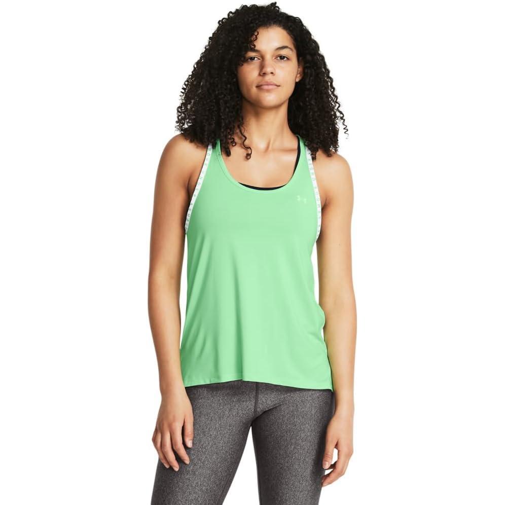 image:imageUnder Armour Womens Knockout Tank Top350 Matrix Green   White