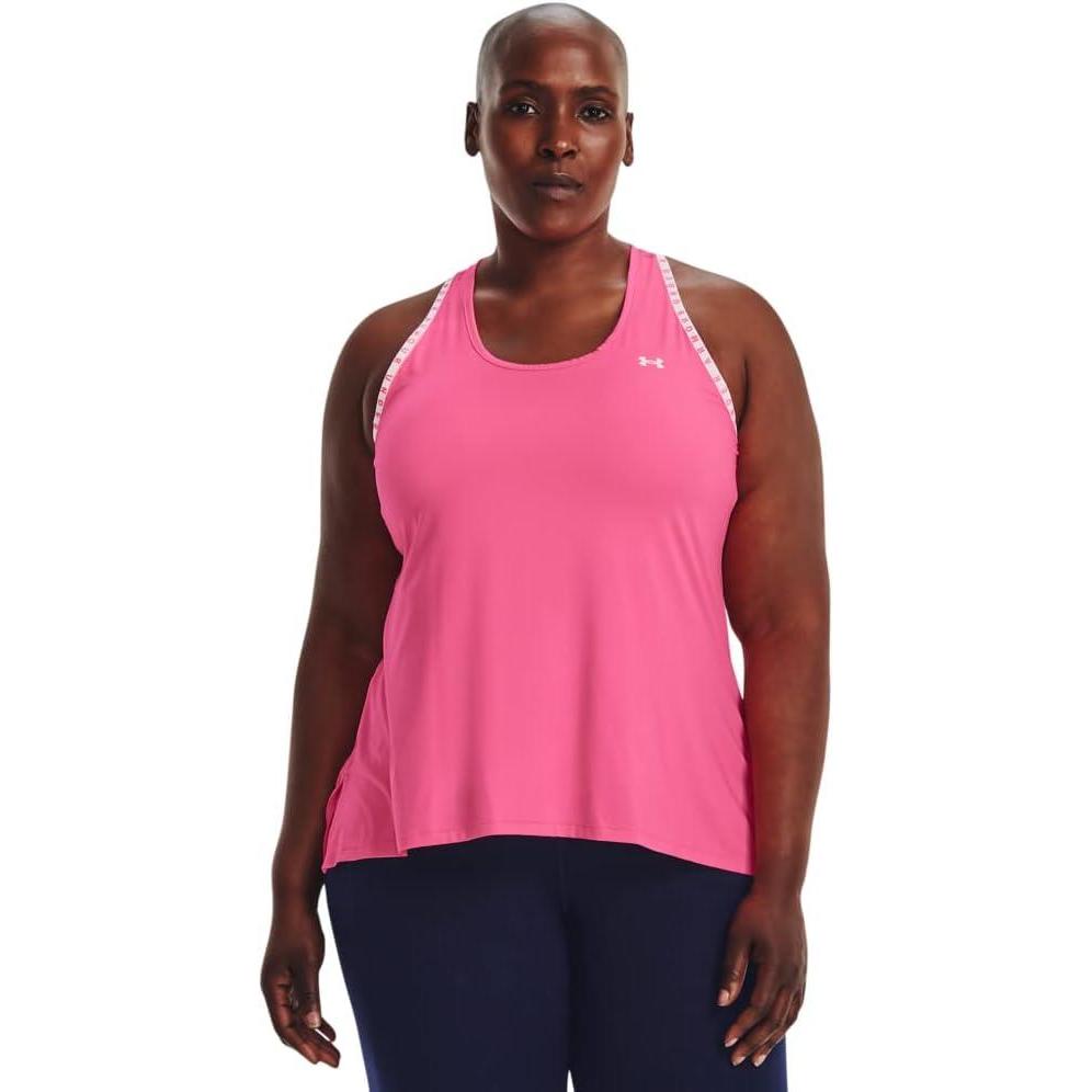 image:imageUnder Armour Womens Knockout Tank Top640 Pink Punk   White