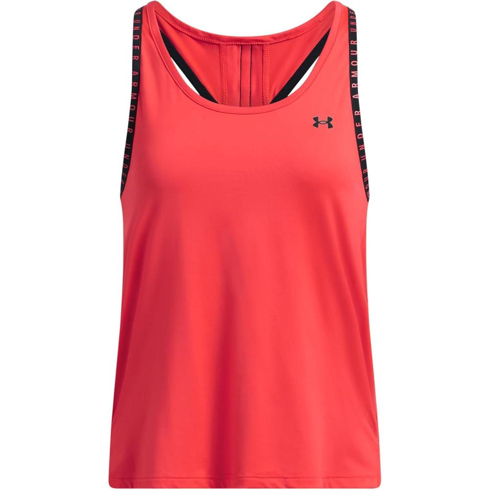 image:imageUnder Armour Womens Knockout Tank Top713 Racer Red   Black