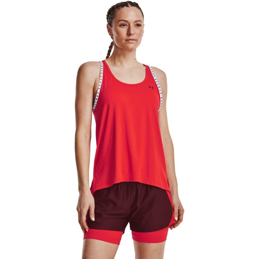image:imageUnder Armour Womens Knockout Tank Top890 Radio Red  Radio Red  Chestnut Red