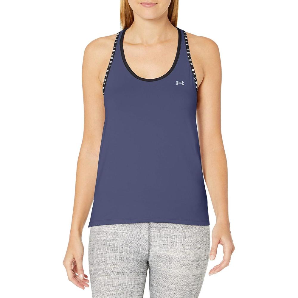 image:imageUnder Armour Womens Knockout Tank TopBlue Ink 497Purple Dusk