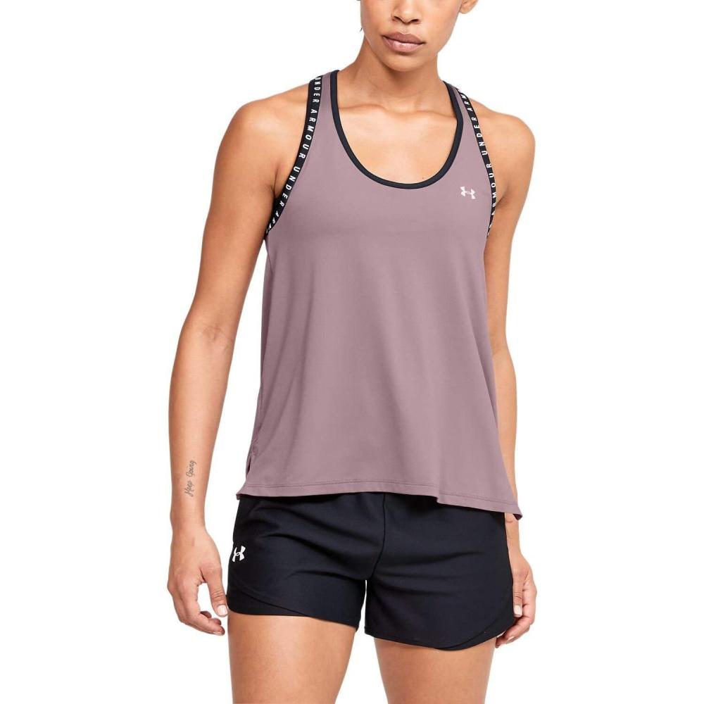 image:imageUnder Armour Womens Knockout Tank TopHushed Pink 662Dash Pink