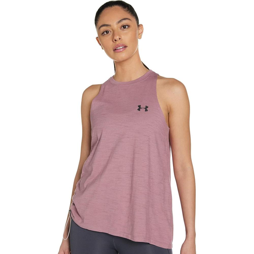image:imageUnder Armour Womens Knockout Tank TopHushed Pink Dash Pink