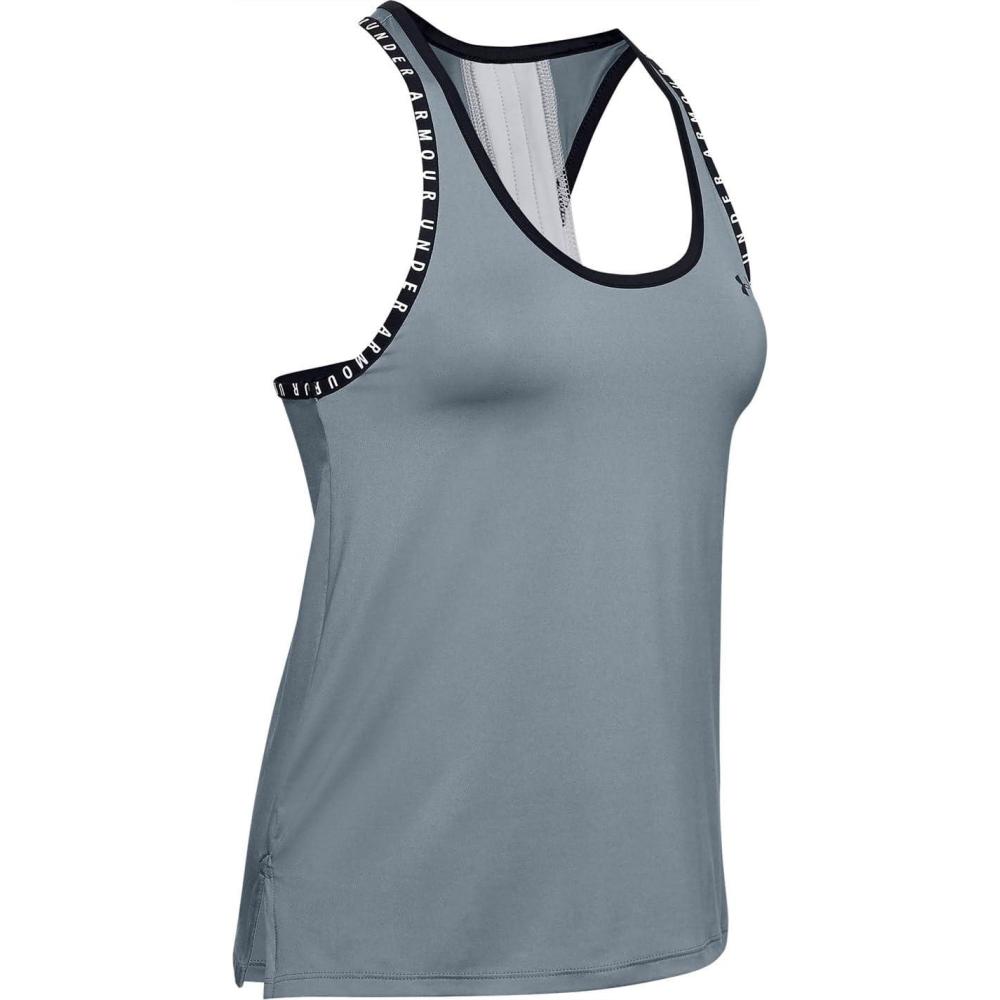 image:imageUnder Armour Womens Knockout Tank TopHushed Turquoise 396Black