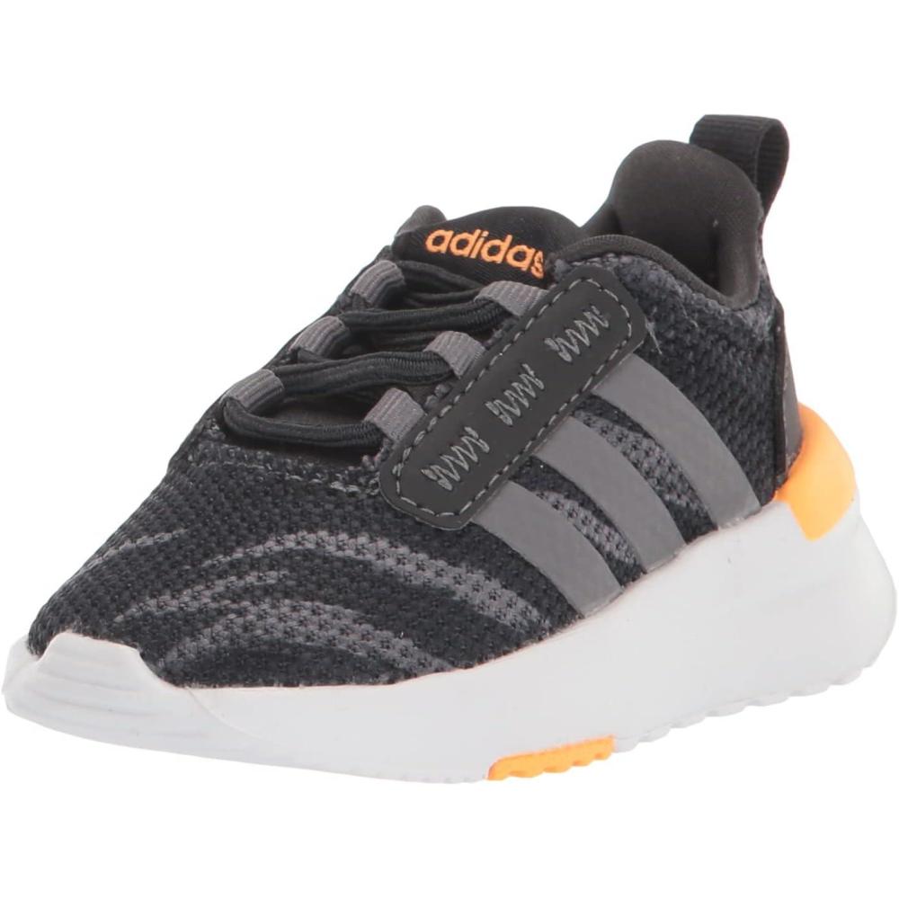 image:imageadidas Girls Racer TR21 Little KidBig KidCarbonGreyCarbon