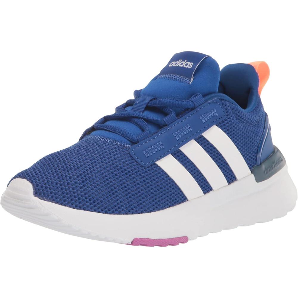 image:imageadidas Girls Racer TR21 Little KidBig KidTeam Royal BlueWhiteBeam Orange