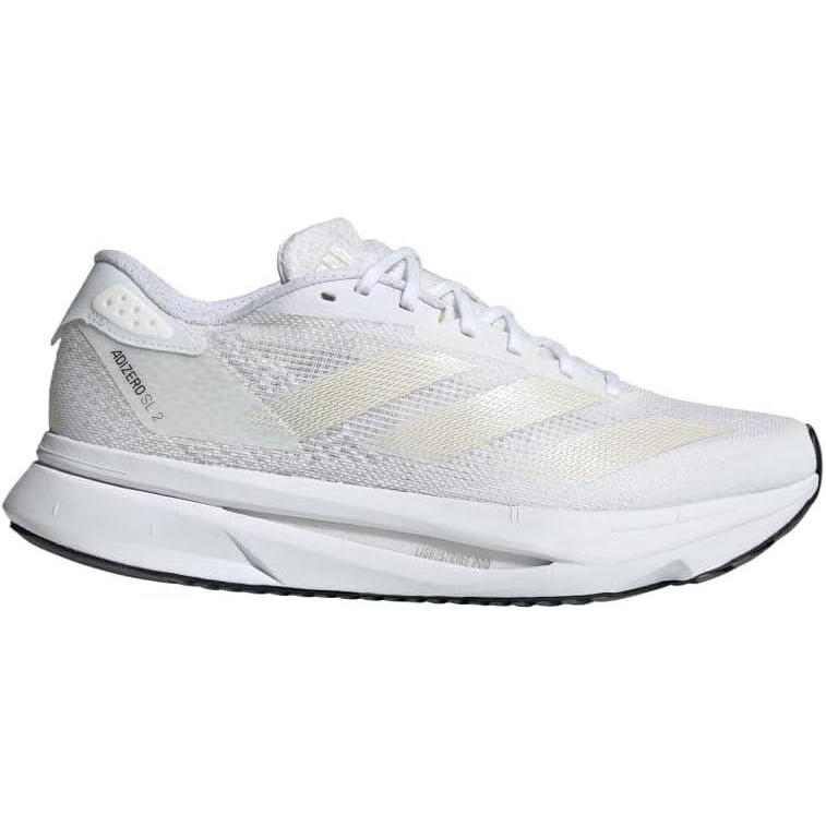 image:imageadidas Womens Adizero SL2 Running ShoesWhiteZero MetallicDash Grey