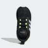 adidas Girl’s Racer TR21 (Little Kid/Big Kid)(Black/Halo Silver/Solar Yellow)