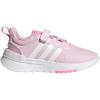 adidas Girl’s Racer TR21 (Little Kid/Big Kid)(Clear Pink/Zero Metallic/Beam Pink)