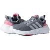 adidas Girl’s Racer TR21 (Little Kid/Big Kid)(Grey/Silver Metallic/Rose Tone)