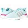 adidas Girl’s Racer TR21 (Little Kid/Big Kid)(Halo Mint/Silver Metallic/Screaming Pink)