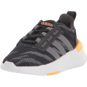 adidas Girl’s Racer TR21 (Little Kid/Big Kid)(Carbon/Grey/Carbon)
