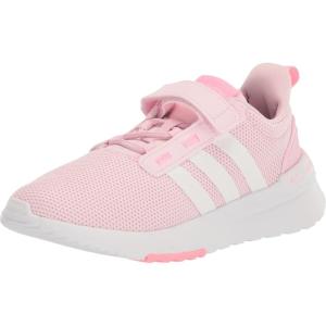 adidas Girl’s Racer TR21 (Little Kid/Big Kid)(Clear Pink/Zero Metallic/Beam Pink)