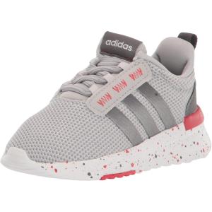 adidas Girl’s Racer TR21 (Little Kid/Big Kid)(Grey/Iron Metallic/Grey)