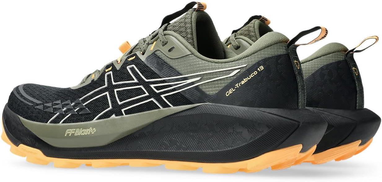 image:imageASICS Mens GelTrabuco 13 Running ShoesBlack Cream