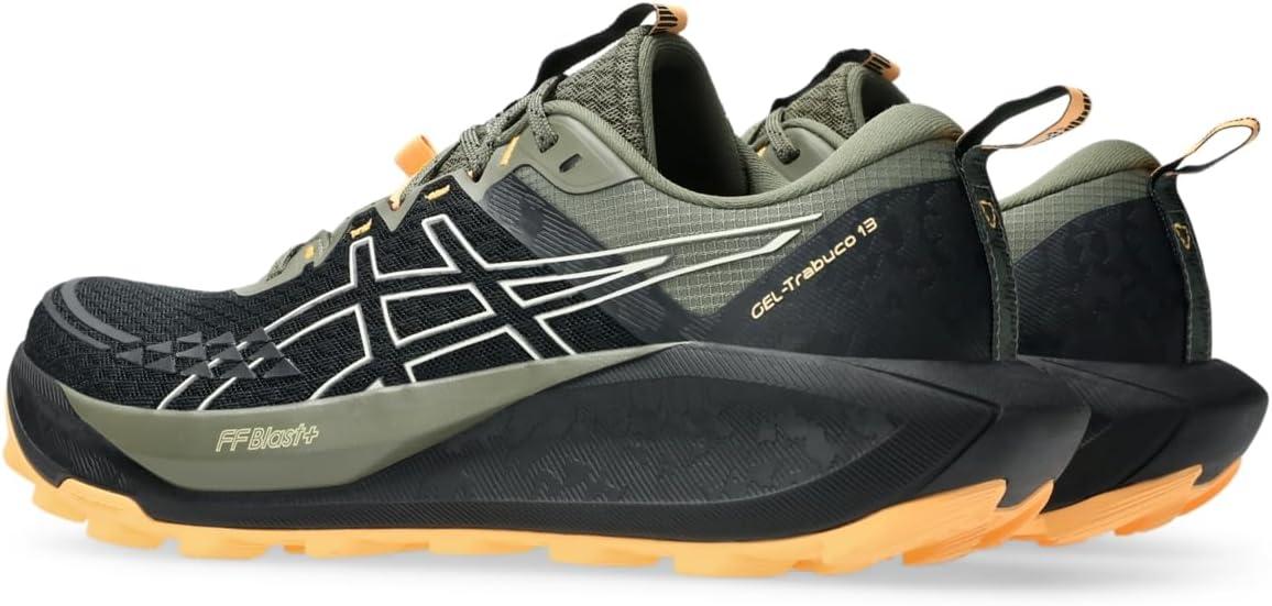 image:imageASICS Mens GelTrabuco 13 Running ShoesBlackCream