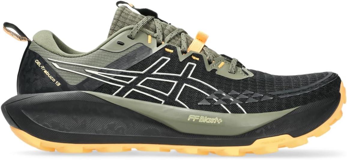 image:imageASICS Mens GelTrabuco 13 Running ShoesBlackCream