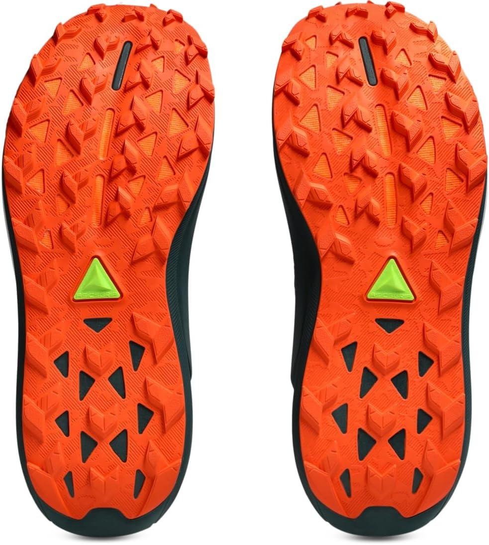 image:imageASICS Mens GelTrabuco 13 Running ShoesBlackNova Orange