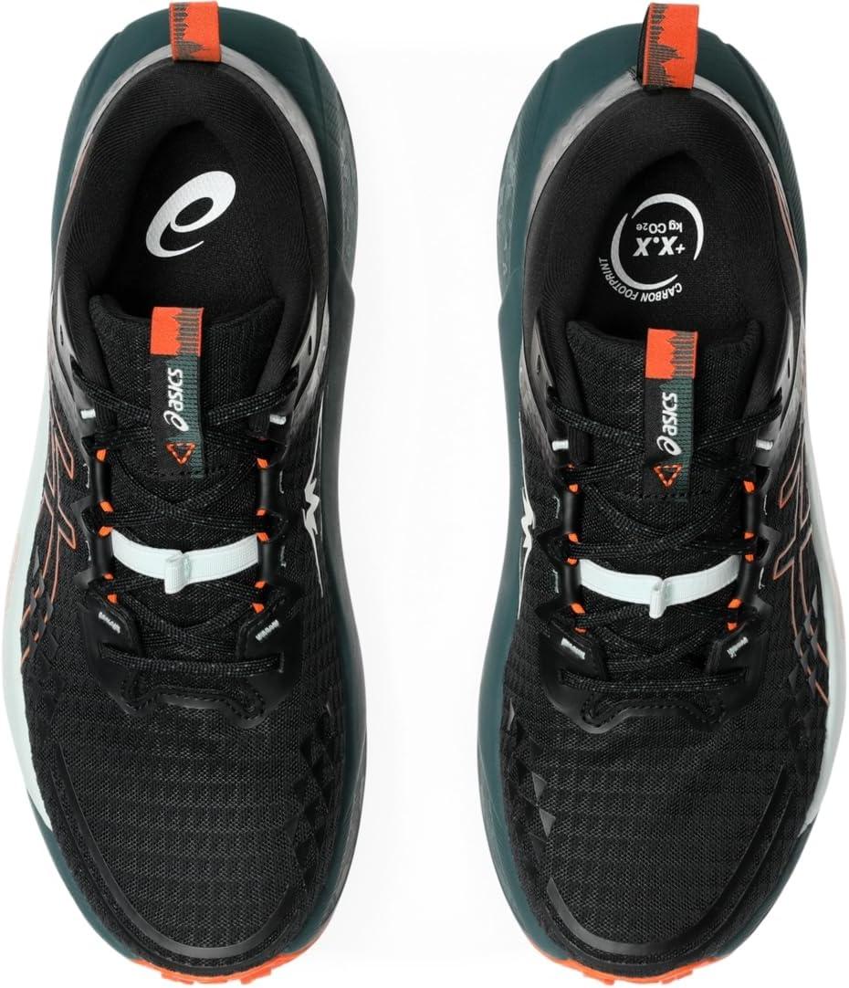 image:imageASICS Mens GelTrabuco 13 Running ShoesBlackNova Orange