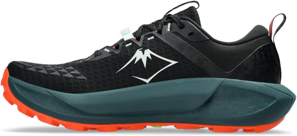 image:imageASICS Mens GelTrabuco 13 Running ShoesBlackNova Orange