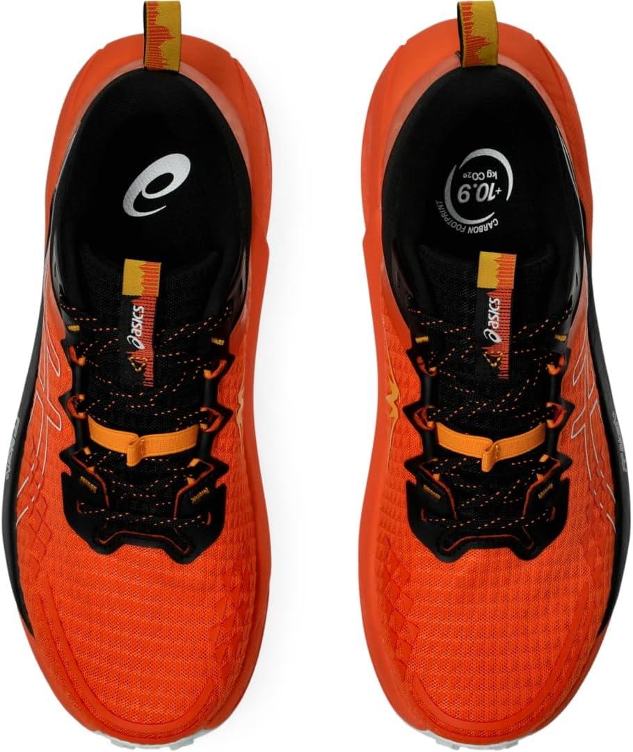 image:imageASICS Mens GelTrabuco 13 Running ShoesNova OrangePure Aqua