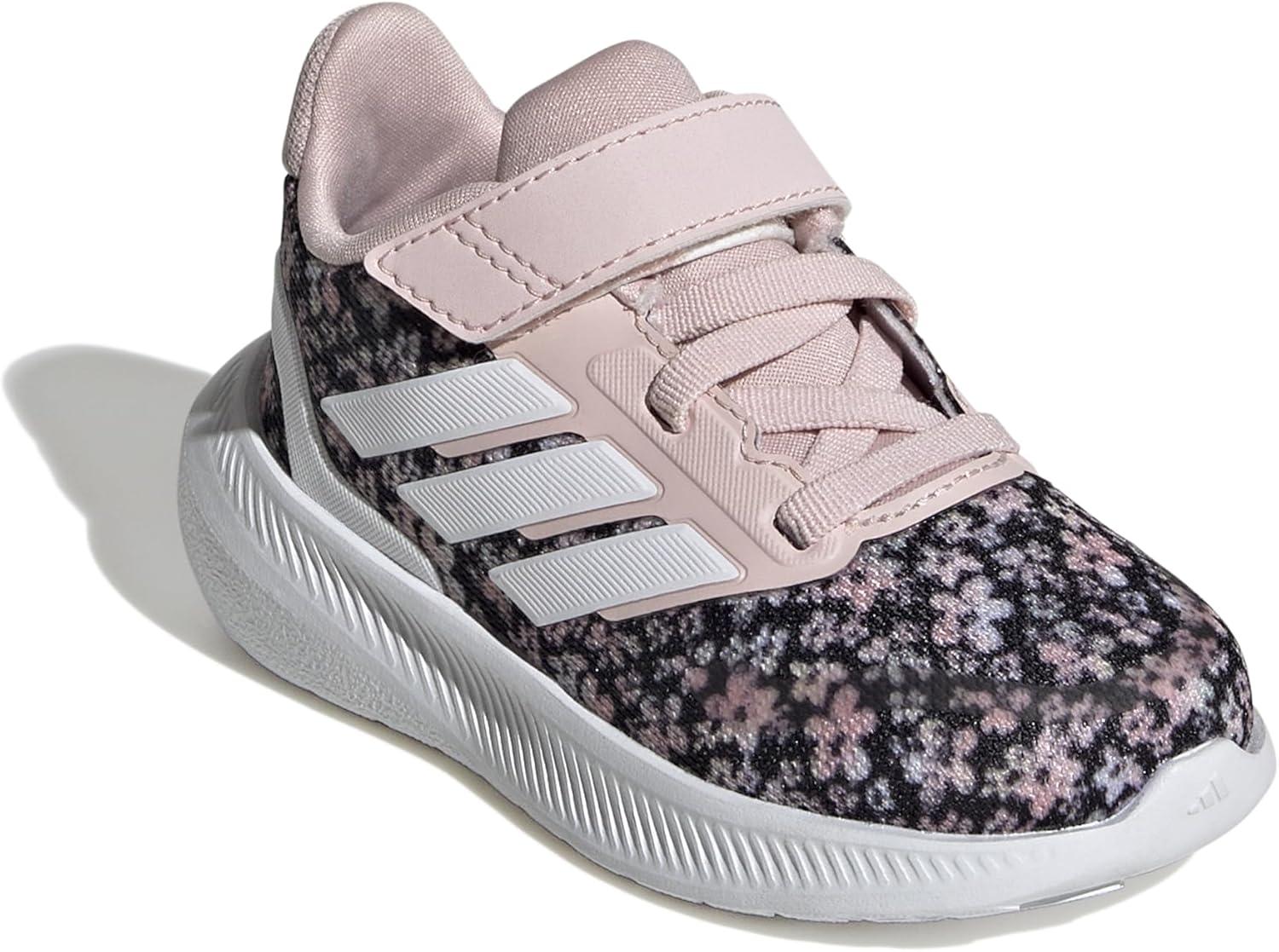 image:imageAdidas UnisexChild Run Falcon 5Sandy PinkWhiteBlack