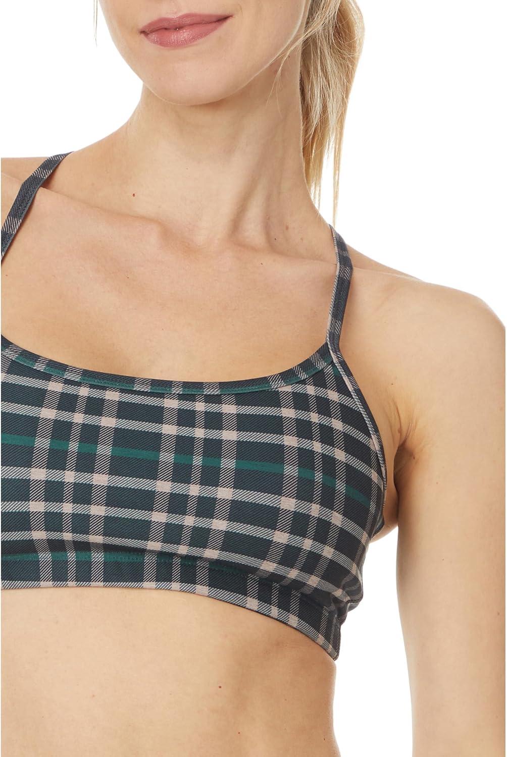 image:imageBeyond Yoga Womens Softmark Slim Racerback BraPreppy Plaid