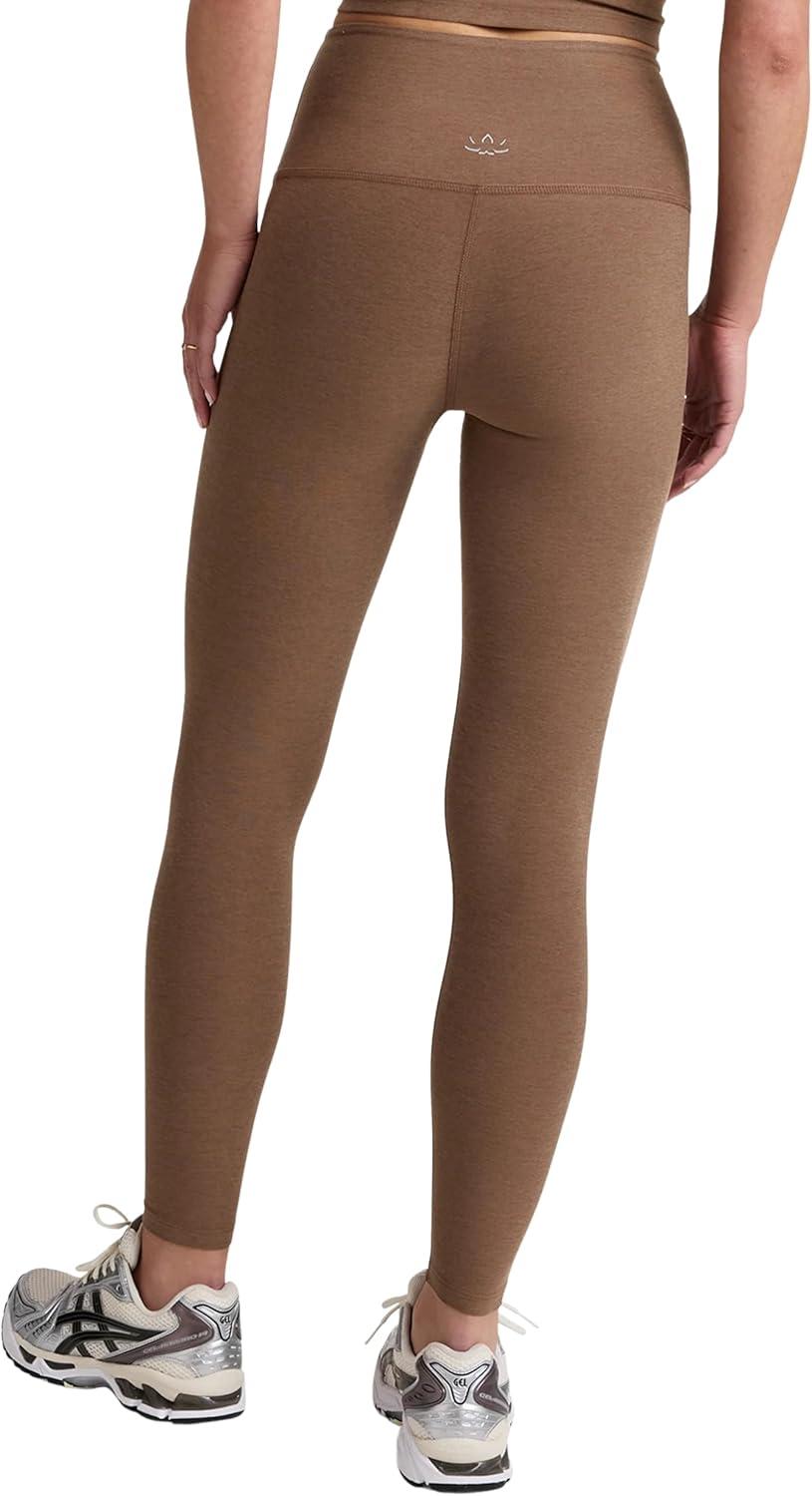 image:imageBeyond Yoga Womens Spacedye Caught in The Midi HW LeggingsChocolate Heather