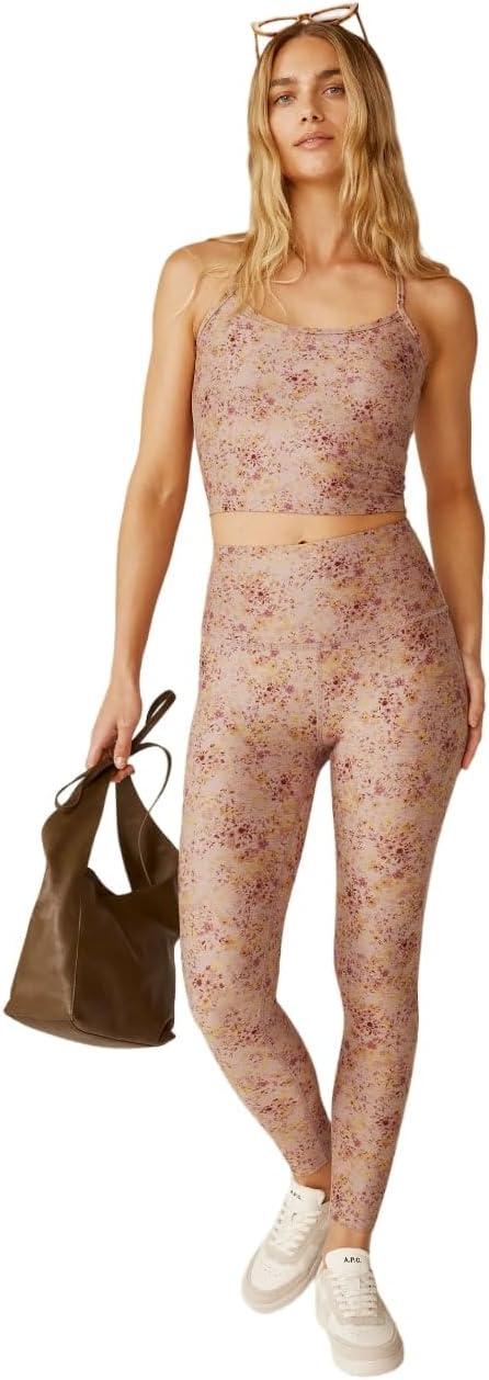 image:imageBeyond Yoga Womens Spacedye Caught in The Midi HW LeggingsMeadow Floral