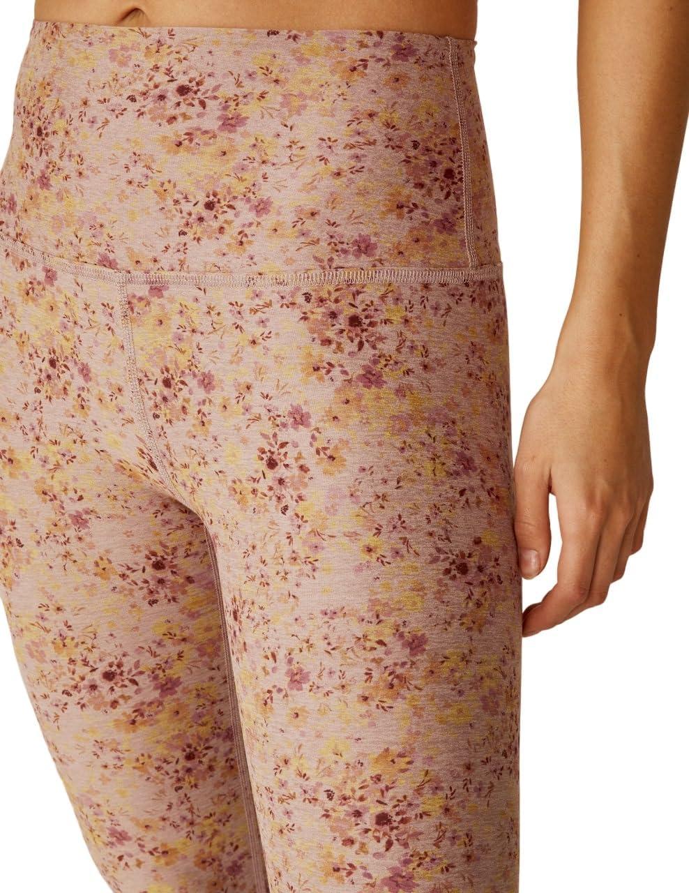image:imageBeyond Yoga Womens Spacedye Caught in The Midi HW LeggingsMeadow Floral