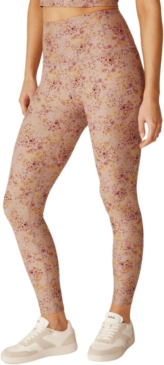image:imageBeyond Yoga Womens Spacedye Caught in The Midi HW LeggingsMeadow Floral