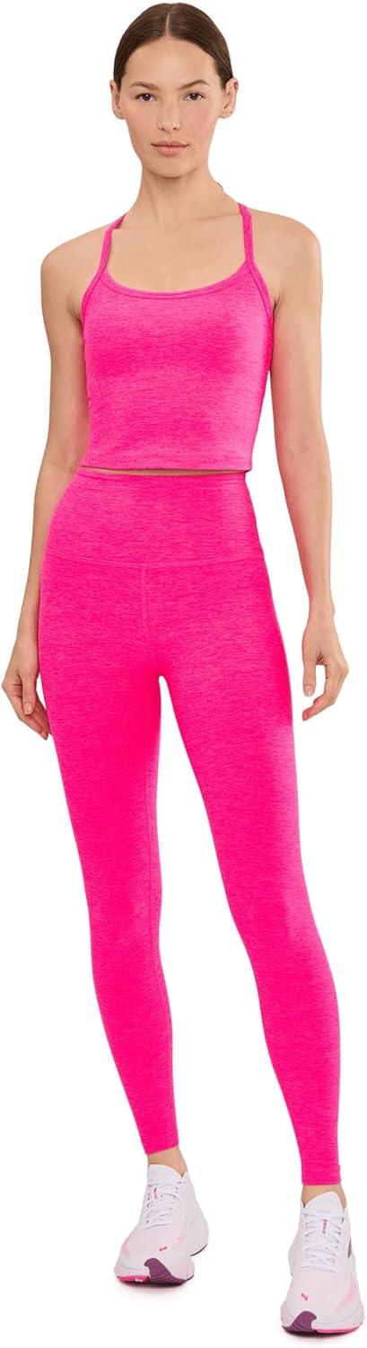 image:imageBeyond Yoga Womens Spacedye Caught in The Midi HW LeggingsPink Glow Heather
