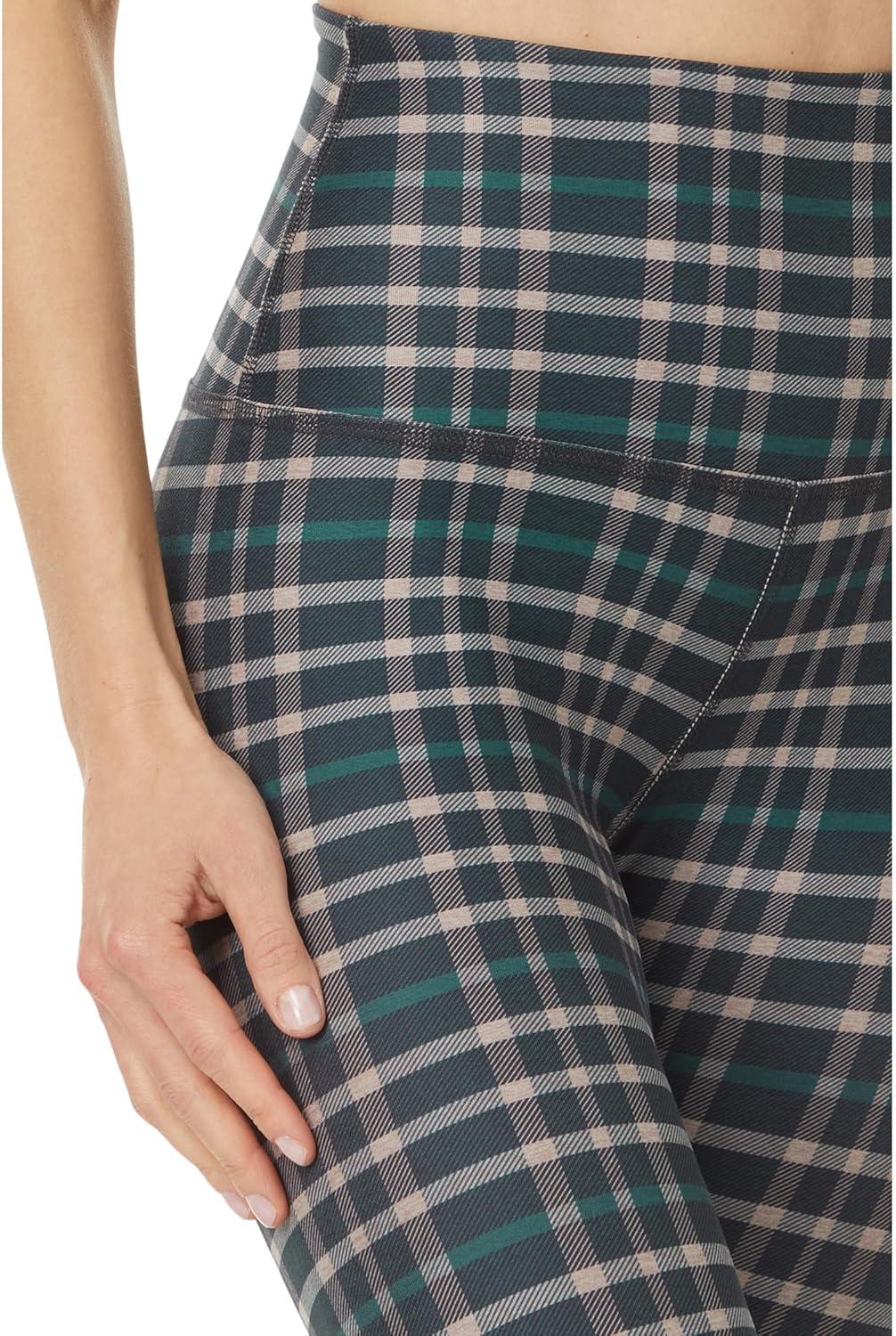image:imageBeyond Yoga Womens Spacedye Caught in The Midi HW LeggingsPreppy Plaid