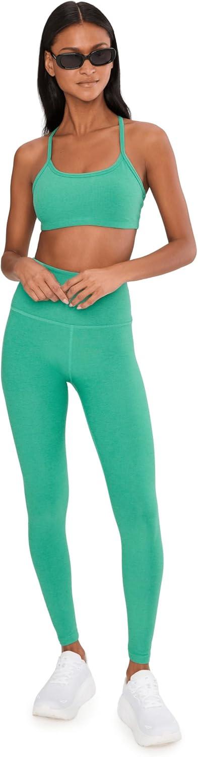 image:imageBeyond Yoga Womens Spacedye Caught in The Midi High Waisted LeggingBright Emerald Heather