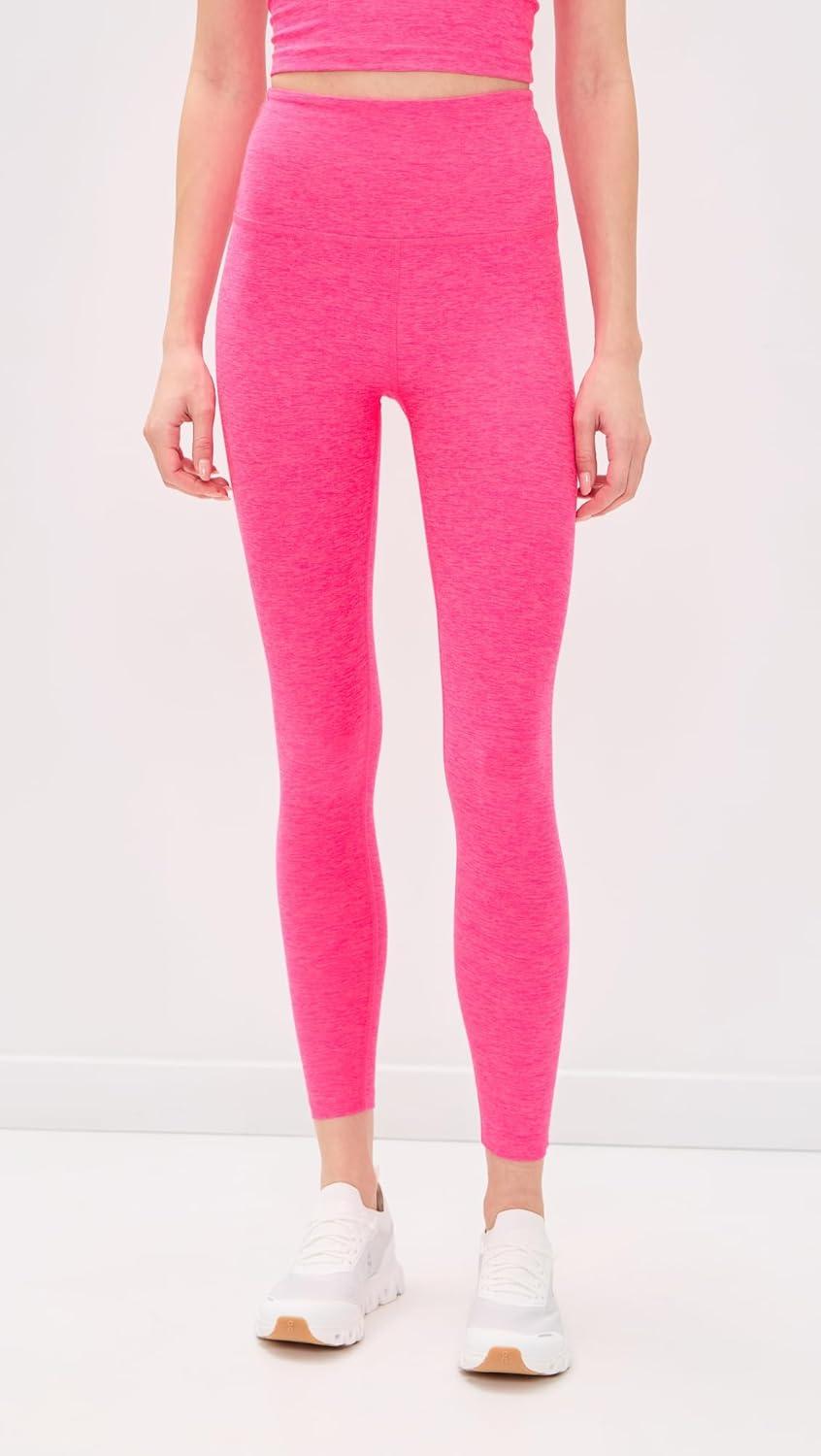 image:imageBeyond Yoga Womens Spacedye Caught in The Midi High Waisted LeggingPink Glow Heather