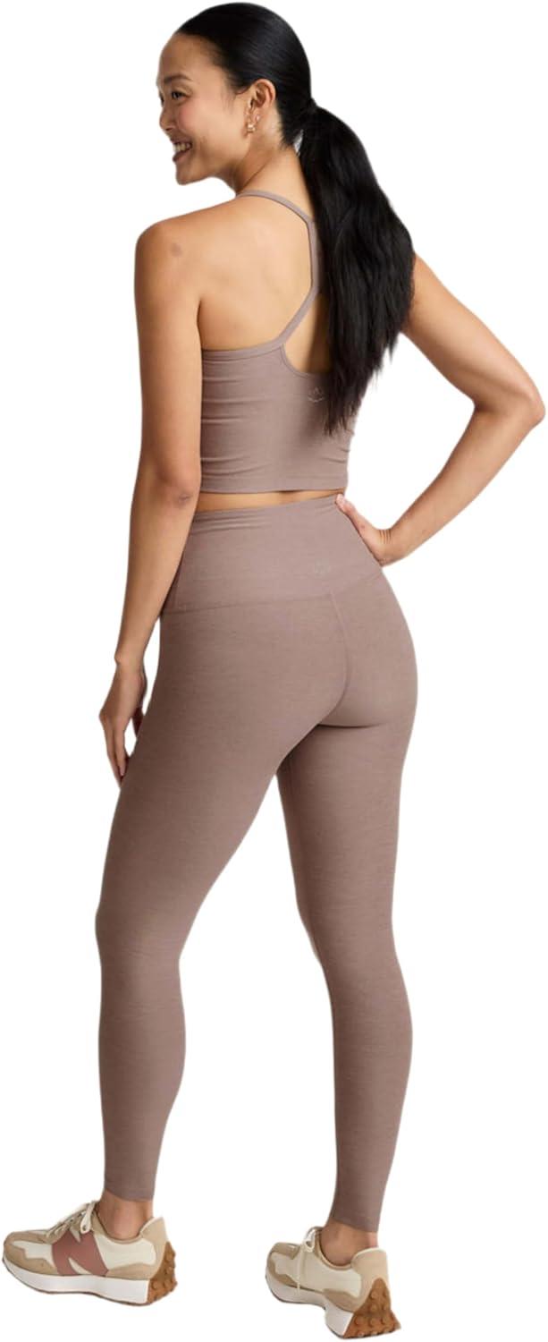 image:imageBeyond Yoga Womens Spacedye Caught in The Midi High Waisted LeggingRosey Taupe Heather