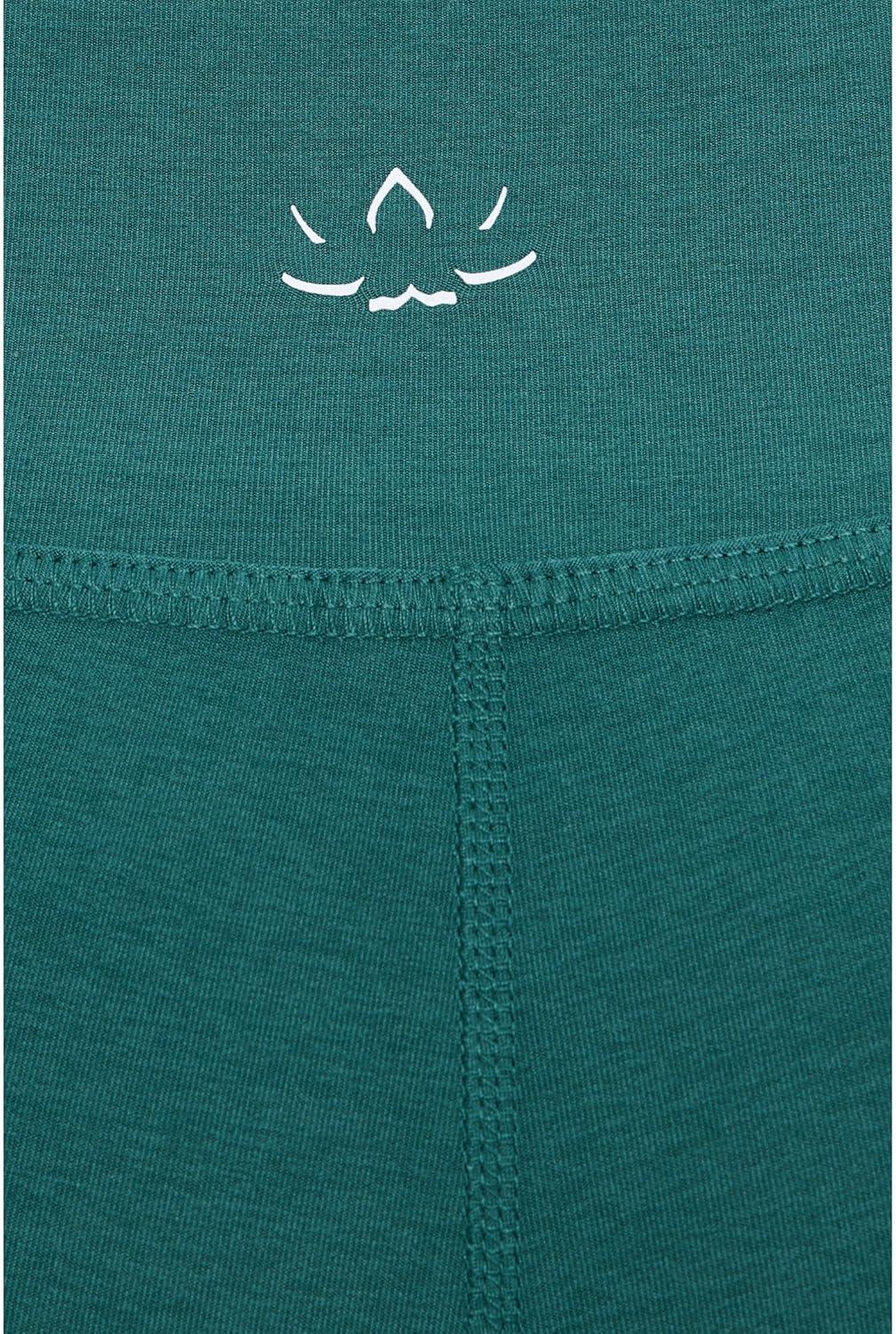 image:imageBeyond Yoga Womens Spacedye Out of Pocket HighWaisted Midi LeggingTeal Sea Heather