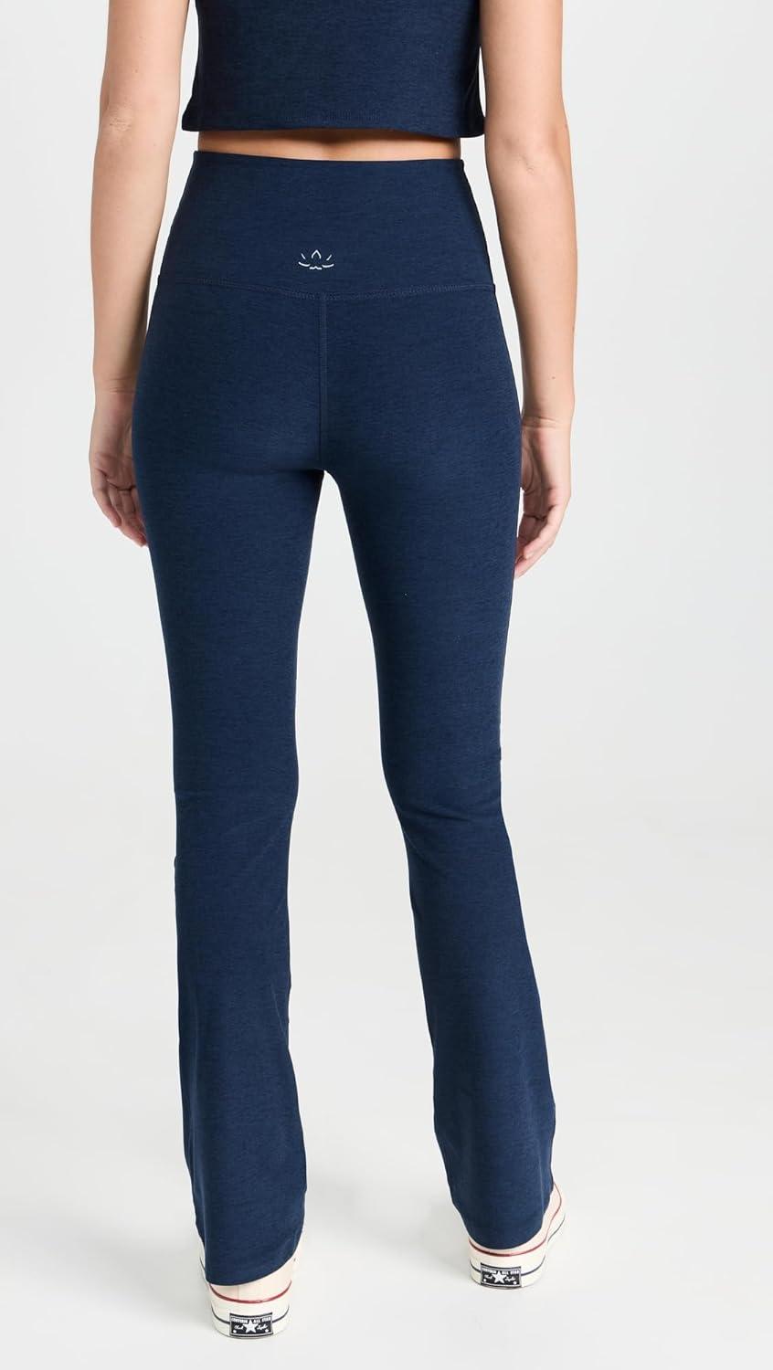 image:imageBeyond Yoga Womens Spacedye Practice High Waisted Bootcut PantNocturnal Navy