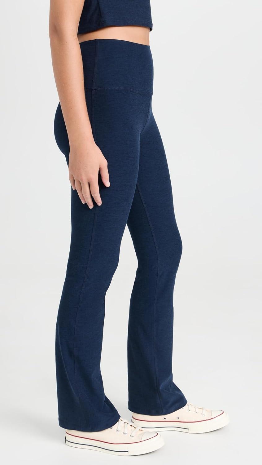 image:imageBeyond Yoga Womens Spacedye Practice High Waisted Bootcut PantNocturnal Navy