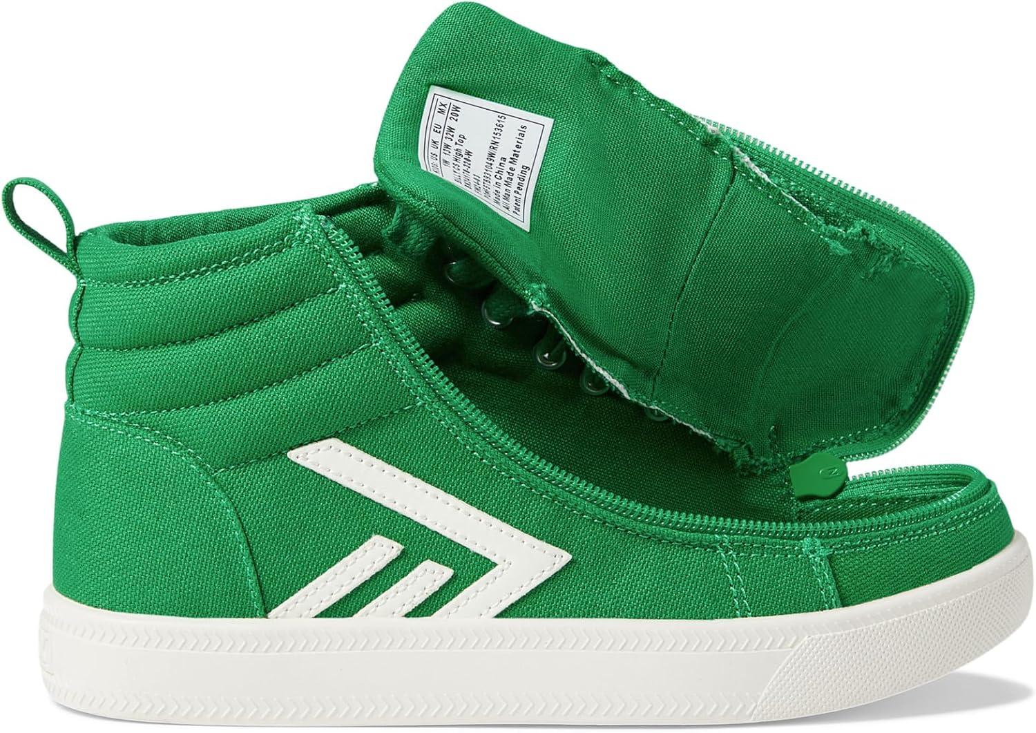 image:imageBilly Footwear UnisexChild Cs High Top Little KidBig KidGreenWhite
