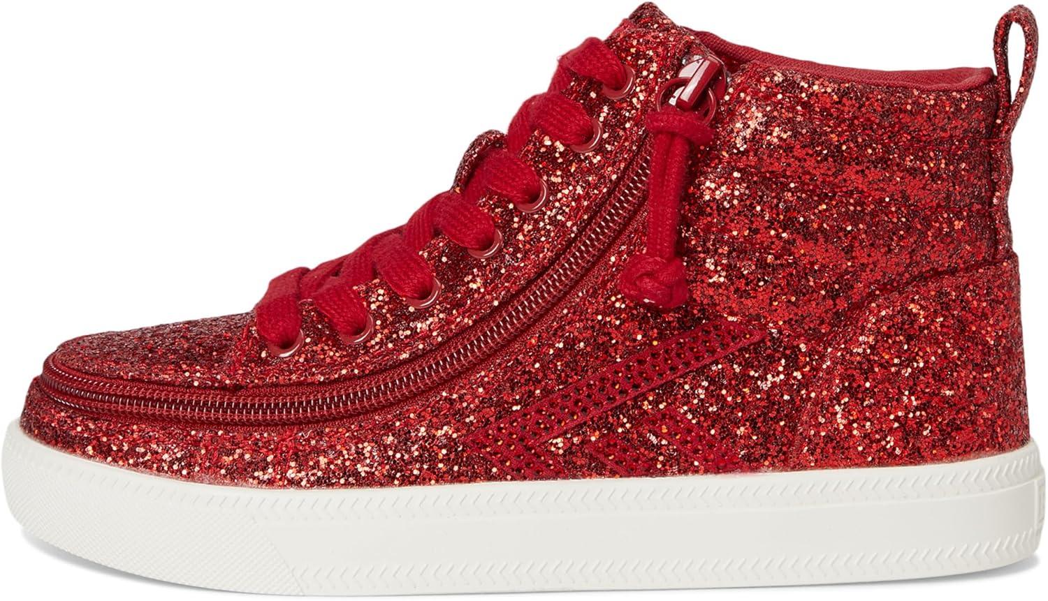 image:imageBilly Footwear UnisexChild Cs High Top Little KidBig KidRuby Red Glitz