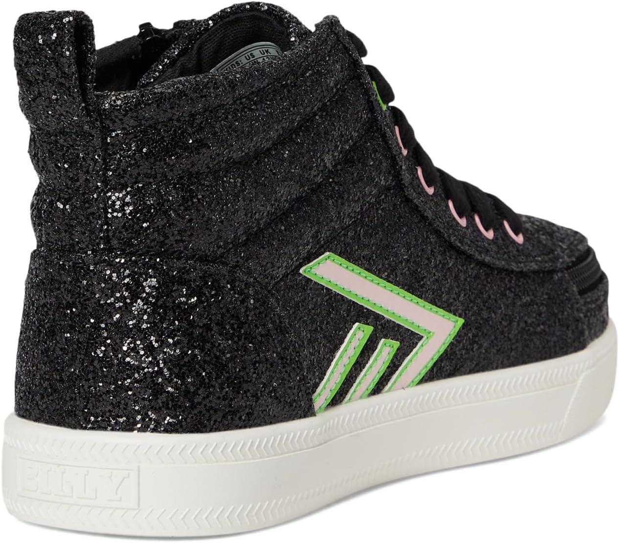 image:imageBilly Footwear UnisexChild Cs High Top Little KidBig KidWicked Black Glitz
