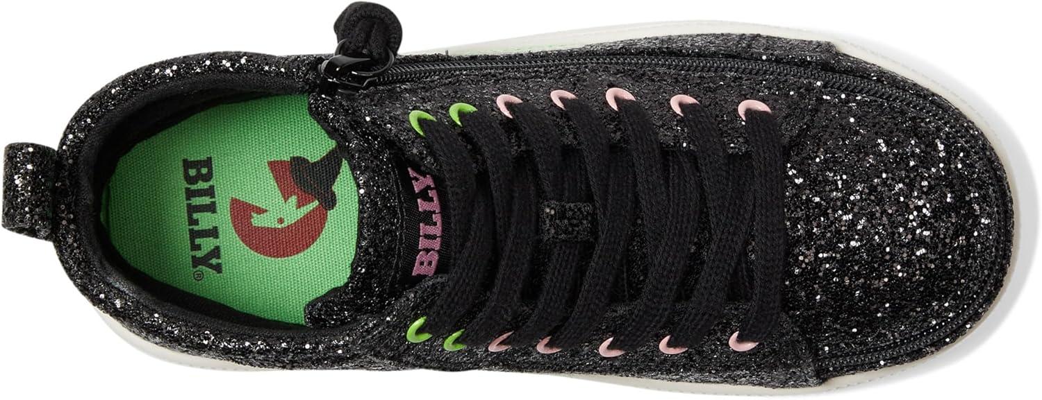 image:imageBilly Footwear UnisexChild Cs High Top Little KidBig KidWicked Black Glitz