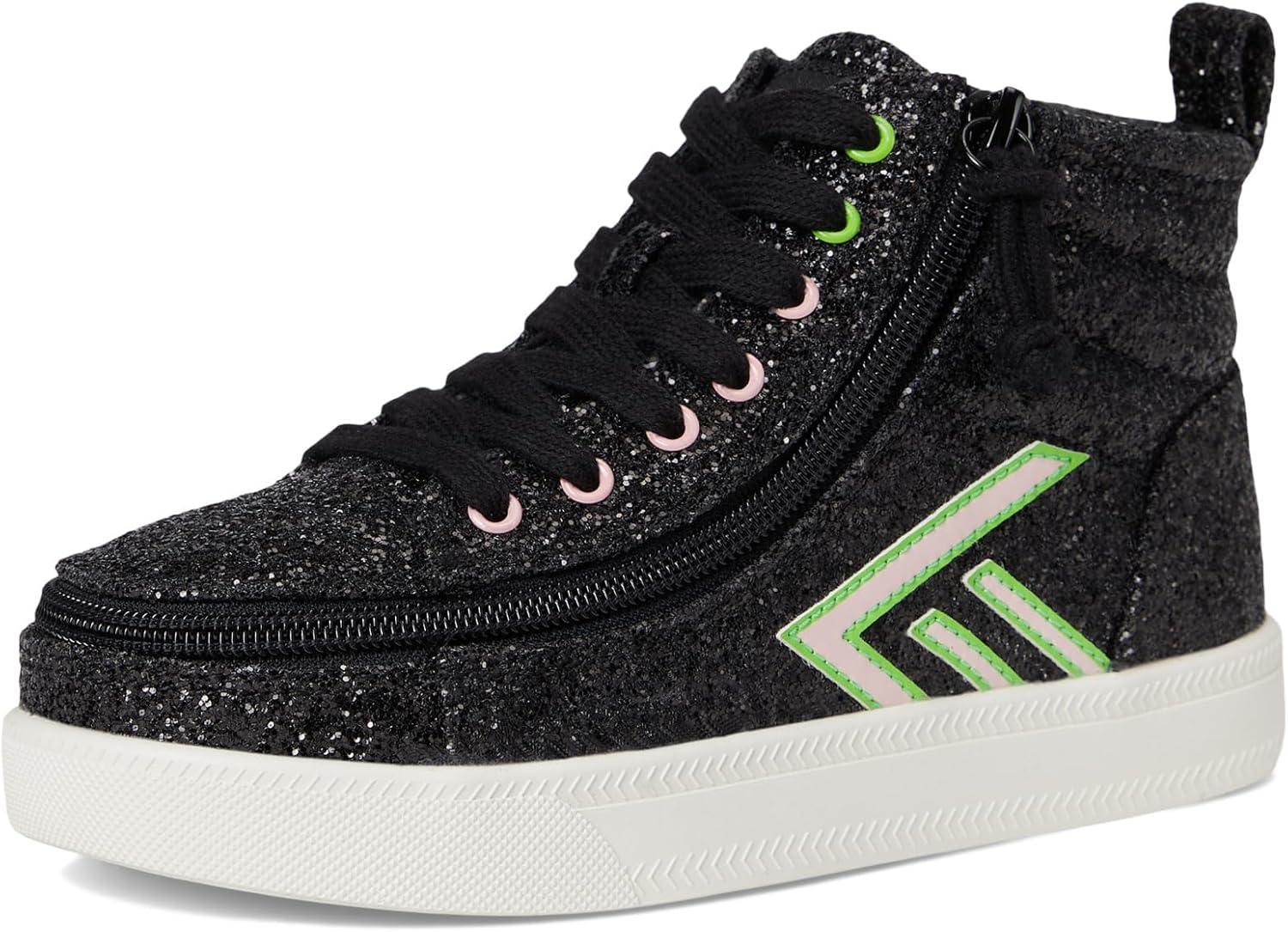 image:imageBilly Footwear UnisexChild Cs High Top Little KidBig KidWicked Black Glitz