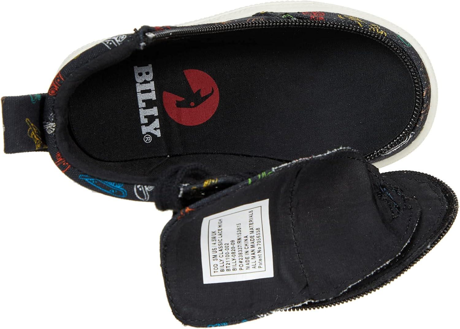 image:imageBlack to the Floor BILLY Classic Lace HighBlack Skateboards