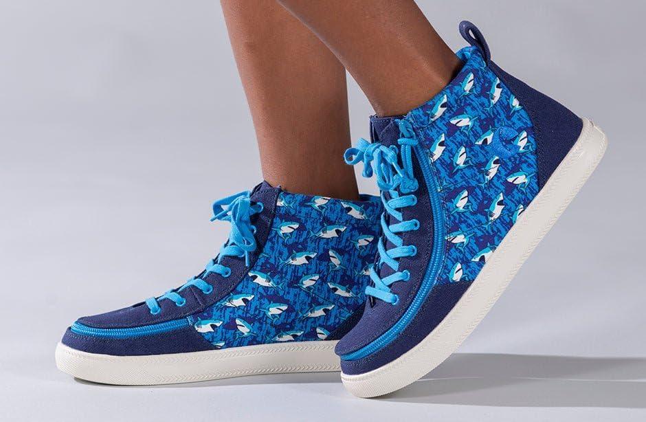 image:imageBlack to the Floor BILLY Classic Lace HighBlue Sharks