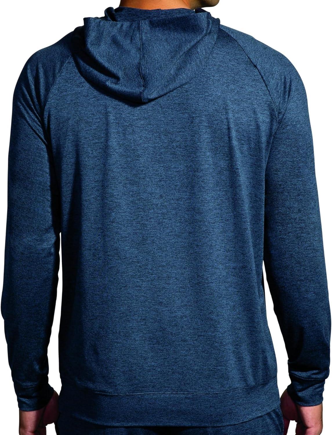 image:imageBrooks Luxe HoodieHeather Blue Slate