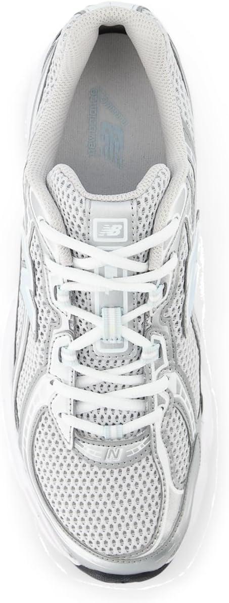 image:imageNew Balance Mens MC996 Lightweight Tennis ShoeGrey MatterFrosted GlassSilver MetallicWhite