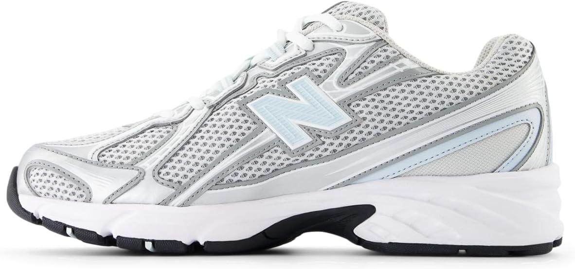 image:imageNew Balance Mens MC996 Lightweight Tennis ShoeGrey MatterFrosted GlassSilver MetallicWhite
