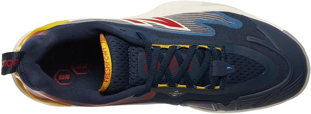 image:imageNew Balance Mens MC996 Lightweight Tennis ShoeNavyRedYellow
